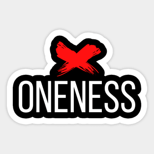 Ex Oneness Sticker